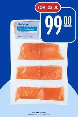 Rema 1000 Naturell laksefilet tilbud