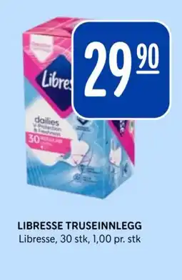 Rema 1000 Libresse truseinnlegg tilbud