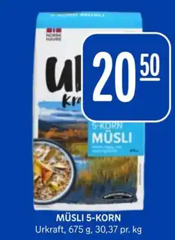 Rema 1000 Urkraft Müsli 5-korn tilbud