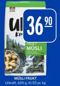 Rema 1000 Urkraft Müsli frukt tilbud