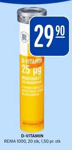Rema 1000 D-Vitamin tilbud