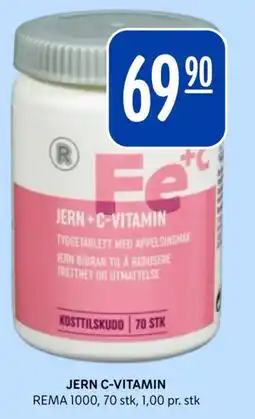 Rema 1000 Jern+C-vitamin tilbud