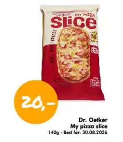 Havaristen DR. OETKER My pizza slice tilbud