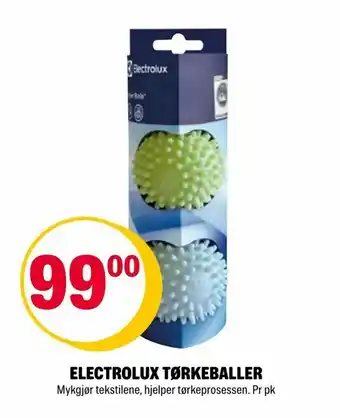 Coop Extra Electrolux tørkeballer tilbud