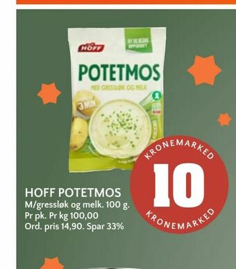Coop Mega Hoff potetmos tilbud