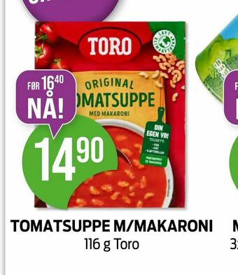 Kiwi Tomatsuppe m/makaroni tilbud