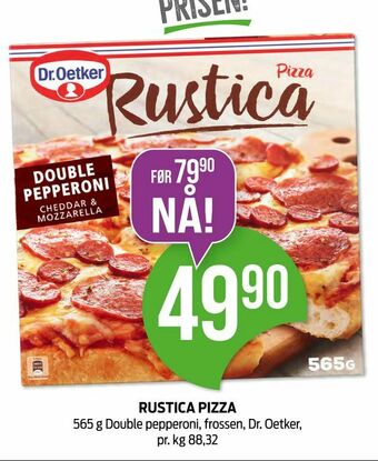 Kiwi Rustica pizza tilbud
