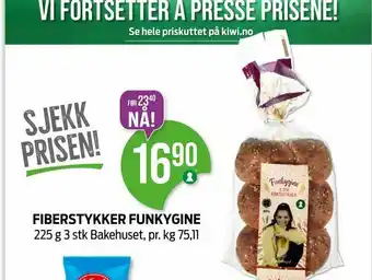 Kiwi Fiberstykker funkygine tilbud