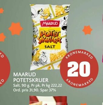 Coop Mega Maarud potetskruer tilbud