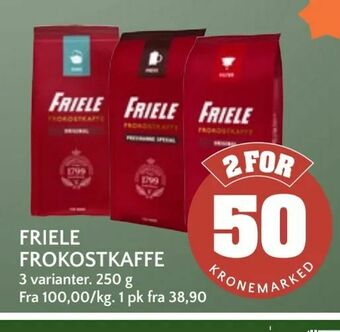Coop Mega FRIELE FROKOSTKAFFE tilbud