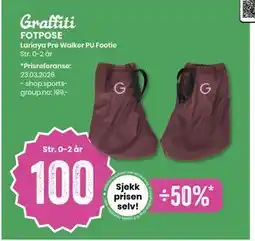 Sport Outlet FOTPOSE tilbud