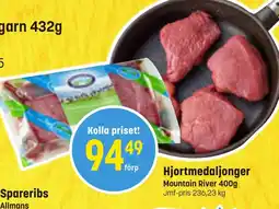 Eurocash MOUNTAIN RIVER Hjortmedaljonger tilbud