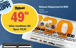 Coop Obs Robust Støpemørtel B30 tilbud