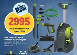 Coop Obs AVA Easy P60 Mega Bundle høytrykkspyler tilbud