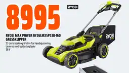 Coop Obs Ryobi Max power RY36LMXSP53B-160 Gressklipper tilbud