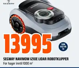 Coop Obs Segway Navimow 1210E lidar robotklipper tilbud