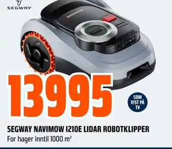 Segway Navimow 1210E lidar robotklipper