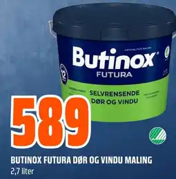 Coop Obs Butinox futura dør og vindu maling tilbud