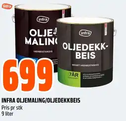 Coop Obs Infra oljemaling/oljedekkbeis tilbud