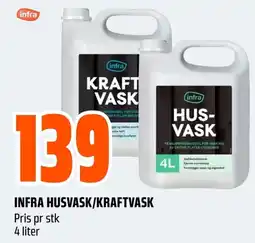Coop Obs Infra husvask/kraftvask tilbud