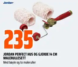 Coop Obs Jordan perfect hus og gjerde 14 cm malerullesett tilbud