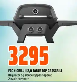 Coop Obs FCC X-Grill II 2,0 table top gassgrill tilbud