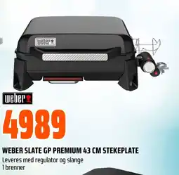 Coop Obs Weber slate GP premium 43 cm stekeplate tilbud