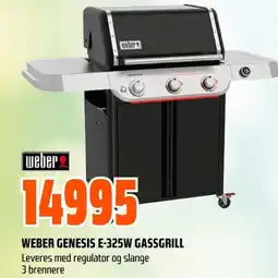 Coop Obs Weber genesis E-325w gassgrill tilbud