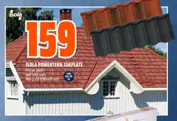 Coop Obs Isola powertekk takplate tilbud