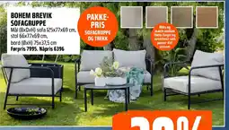 Coop Obs Bohem brevik sofagruppe tilbud