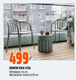 Coop Obs Bohem vika stol tilbud