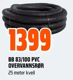Coop Obs BB 83/100 PVC Overvannsrør tilbud