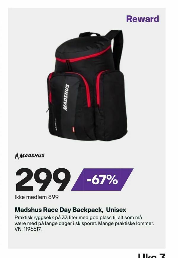 madshus race day backpack