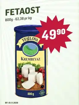 Holdbart FETAOST tilbud