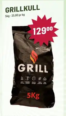 Holdbart GRILLKULL tilbud