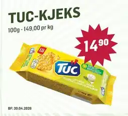 Holdbart TUC-KJEKS tilbud
