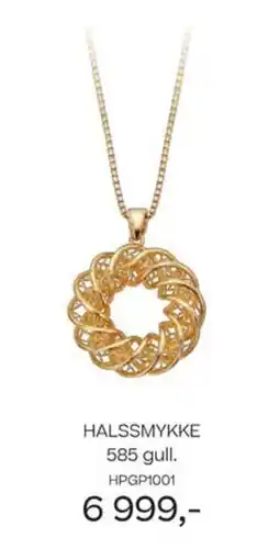 Bjørklund Halssmykke 585 gull. tilbud