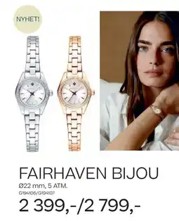 Bjørklund Fairhaven bijou tilbud
