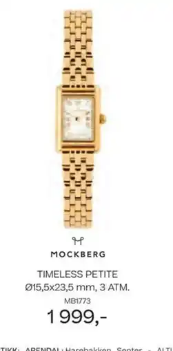 Bjørklund Mockberg timeless petite tilbud