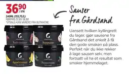 Meny Sauser fra Gårdsand tilbud