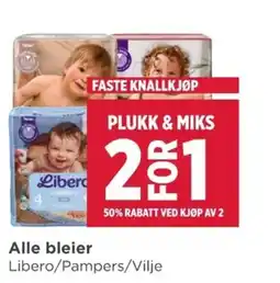 Meny Alle bleier tilbud