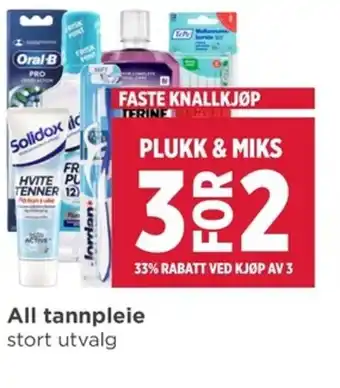 Meny All tannpleie tilbud