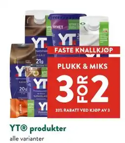 Jacobs YT produkter tilbud