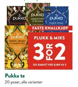 Jacobs Pukka te tilbud