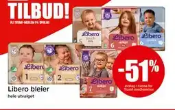 Spar Libero bleier tilbud
