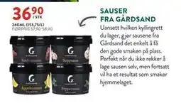 Jacobs SAUSER FRA GÅRDSAND tilbud