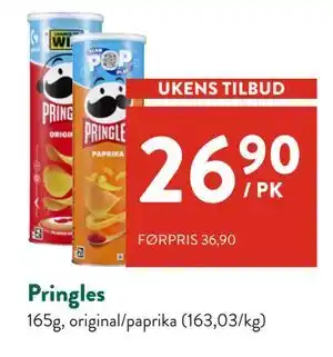 Jacobs Pringles tilbud