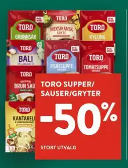 Jacobs TORO SUPPER/ SAUSER/GRYTER tilbud