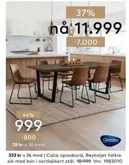 Skeidar Calia spisebord tilbud