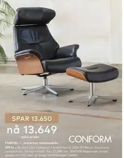 Skeidar Air Lenestol tilbud